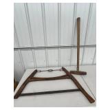 Buck Saw & Mallet (Lot of 2)