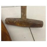 Buck Saw & Mallet (Lot of 2)