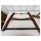 Buck Saw & Mallet (Lot of 2)