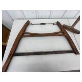 Buck Saw & Mallet (Lot of 2)