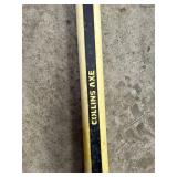 Garden Tools Mixed Lot - Collins Axe, Pick Mattock & Pitchfork