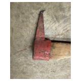 Garden Tools Mixed Lot - Collins Axe, Pick Mattock & Pitchfork