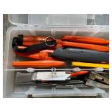 Tackle Boxes & Assorted Hardware Mixed Lot