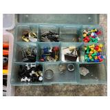 Tackle Boxes & Assorted Hardware Mixed Lot
