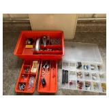 Hardware Assortment in Organizer Trays