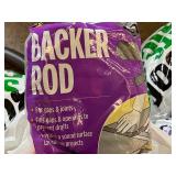 Foam Cord Backer Rod Mixed Lot - contents unverified