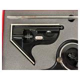 Combination Square Set - Starrett 4-Piece in Case - High Precision Measurement Layout System