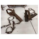 Rustic Metal Horse Harness Parts & Figurines Mixed Lot