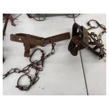 Rustic Metal Horse Harness Parts & Figurines Mixed Lot