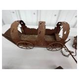 Rustic Metal Horse Harness Parts & Figurines Mixed Lot