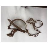 Rustic Metal Horse Harness Parts & Figurines Mixed Lot