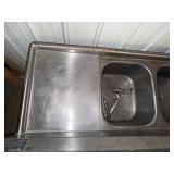 Commercial Triple Stainless Steel Sink - Eagle 413-1631
