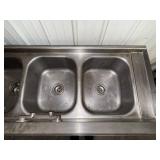 Commercial Triple Stainless Steel Sink - Eagle 413-1631