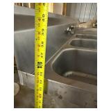 Commercial Triple Stainless Steel Sink - Eagle 413-1631