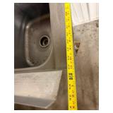 Commercial Triple Stainless Steel Sink - Eagle 413-1631