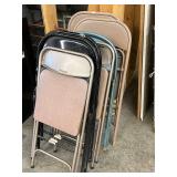 Folding Chairs (2 With Tablet Arms) Inc Samsonite