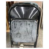 Folding Chairs (2 With Tablet Arms) Inc Samsonite