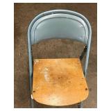 Folding Chairs (2 With Tablet Arms) Inc Samsonite