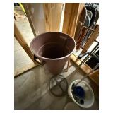Shop Utility Storage Mixed Lot Inc Bucket, Pot, Wire Rack