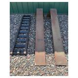Steel Loading Ramps (Lot of 3)