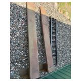 Steel Loading Ramps (Lot of 3)