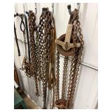 Chain Hoists & Chains Mixed Lot