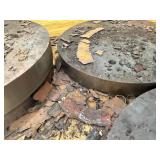 Round Steel Discs (Lot of 3)