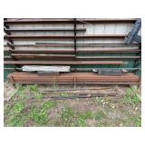Steel Beams & Metal Rack Mixed Lot