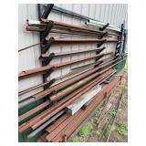 Steel Beams & Metal Rack Mixed Lot