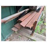 Steel Beams & Metal Rack Mixed Lot