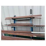 Steel Beams & Metal Rack Mixed Lot