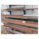 Steel Beams & Metal Rack Mixed Lot