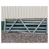 Farm Gate Panel - Galvanized Steel 139 X 48 in