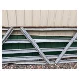 Farm Gate Panel - Galvanized Steel 139 X 48 in