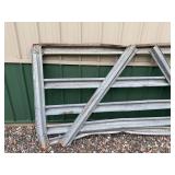 Farm Gate Panel - Galvanized Steel 139 X 48 in