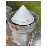 Roof Ventilator Caps (Lot of 3)