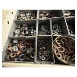Large Hardware Fasteners Drawer Contents Mixed Lot