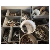 Large Hardware Fasteners Drawer Contents Mixed Lot