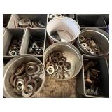 Large Hardware Fasteners Drawer Contents Mixed Lot