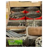 Hardware Fasteners Drawer Contents - Bolts, Nuts & Assorted Screws Mixed Lot