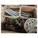 Hardware Fasteners Drawer Contents - Bolts, Nuts & Assorted Screws Mixed Lot