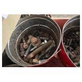 Hardware Fasteners Drawer Contents - Bolts, Nuts & Assorted Screws Mixed Lot