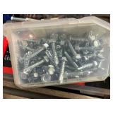 Large Hose Clamp & Hardware Assortment Mixed Lot