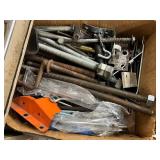 Large Hardware Assortment inc Hitch - Drawer Contents Only