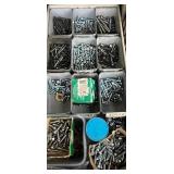Large Hardware Fasteners Assorted Drawer Contents Only