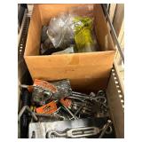 Large Hardware Mixed Lot - Clamps, Turnbuckles, Screws & Molding