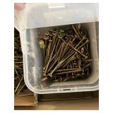 Screws, Nails & Fasteners Mixed Lot - Drawer Contents Only