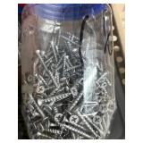 Screws, Nails & Fasteners Mixed Lot - Drawer Contents Only