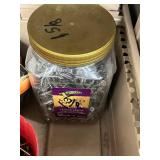 Screws, Nails & Fasteners Mixed Lot - Drawer Contents Only