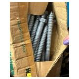 Lag Screws, Nails & Bolts Mixed Lot & Fastener Assortment